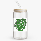 Банка с бамбуковой крышкой