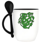 Кружка с ложкой