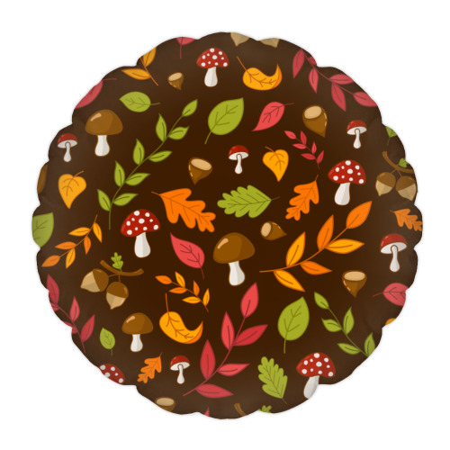 Подушка Осенний узор