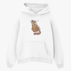 Толстовка худи оверсайз