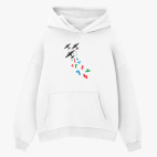 Толстовка худи оверсайз