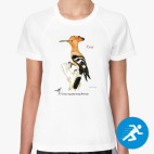 Женская спортивная футболка