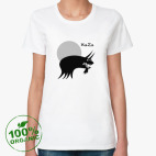 Женская футболка органик