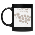 Кружка цветная UV-DTF