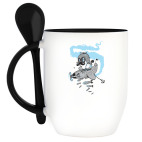 Кружка с ложкой