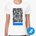 Женская спортивная футболка