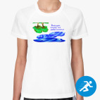 Женская спортивная футболка