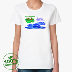 Женская футболка органик