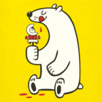 Белый мишка