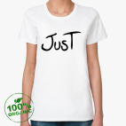 Женская футболка органик