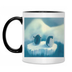 Кружка двухцветная