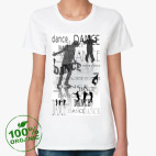 Женская футболка органик