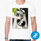 Мужская спортивная футболка