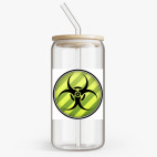 Банка с бамбуковой крышкой