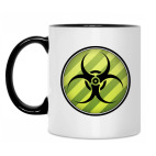 Кружка двухцветная