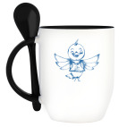 Кружка с ложкой