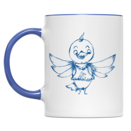 Кружка с принтом Твитти