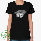 Женская футболка органик