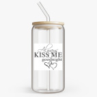 Банка с бамбуковой крышкой