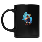 Кружка цветная UV-DTF