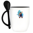 Кружка с ложкой