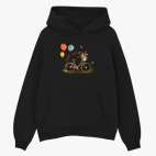 Толстовка худи оверсайз