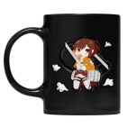 Кружка цветная UV-DTF