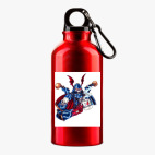 Металлическая бутылка 400 мл UV-DTF