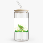 Банка с бамбуковой крышкой