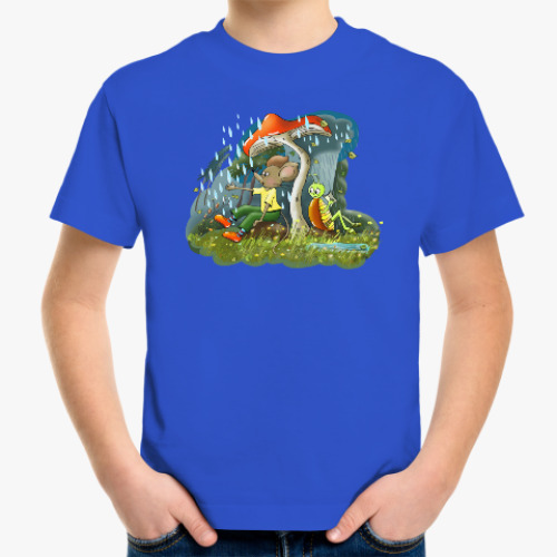 Детская футболка Под грибком