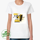 Женская футболка органик