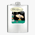 Фляжка стальная