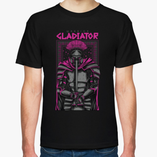 Футболка с принтом Gladiator Warrior