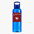 Прозрачная спортивная бутылка