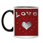 Кружка двухцветная