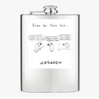 Фляжка стальная