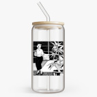 Банка с бамбуковой крышкой