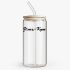 Банка с бамбуковой крышкой