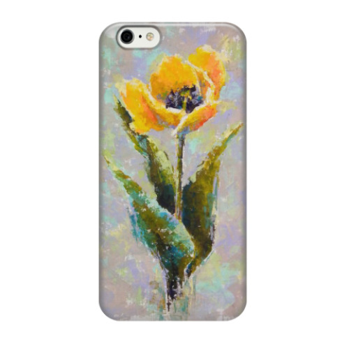 Чехол для iPhone 6/6s Желтый тюльпан