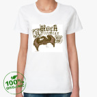 Женская футболка органик