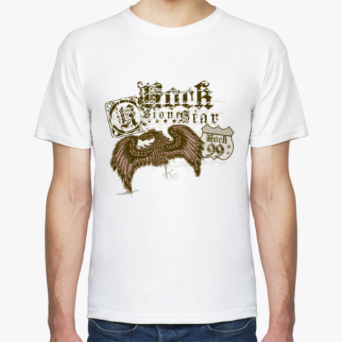 Футболка с принтом Дизайн