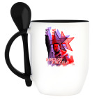 Кружка с ложкой