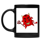 Кружка цветная UV-DTF