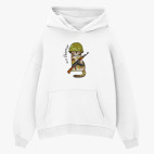 Толстовка худи оверсайз