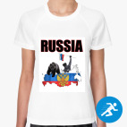 Женская спортивная футболка