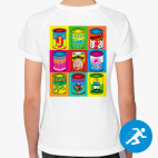 Женская спортивная футболка