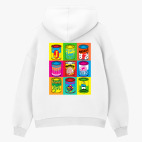 Толстовка худи оверсайз