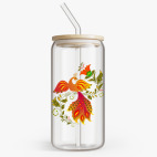 Банка с бамбуковой крышкой