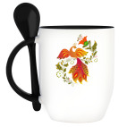 Кружка с ложкой