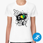 Женская спортивная футболка